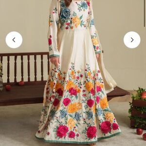 Pakistani Indian anarkali gown